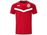 JAKO FSV Mainz 05 T-Shirt Iconic rot M05 Fan Shirt Tee Jersey Trikot, Größe:XL