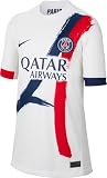 Nike Paris Saint-Germain Dry Fit Stad Aw Unisex Kinder T-Shirt, White/Midnight Navy/Midnight N, 146/152