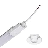 Proventa LED Feuchtraumleuchte Unterbauleuchte 18W 1900 Lumen 4000K neutralweiß IP65 120cm - 1-Pack
