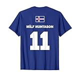 Isländische Namen Island Sauf Trikot Fußball Mallorca T-S