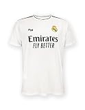 Real Madrid Home Trikot Saison 24/25, Weiß, XL, Replik Shirt Mit Offizieller L