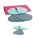 RESPEKT Moondepil Beauty Werkzeug zur Entfernung von kleinen Härchen mit integrierten Peeling Pads, Haarentfernung leicht gemacht inkl. Gesichtshaar-Epilierer für unerwünschte G