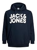 JACK&JONES PLUS JJECORP Logo Sweat Hood NOOS PLS