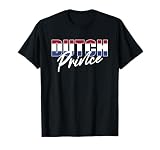 Niederländischer Prinz Typeset Lustig Niederlande Männer Holland Boy T-S