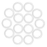 KITANDOVE 20st Adapter Für Lampenschirme Austausch Des Lampenschirmrings Lampenteile Steckdosen-ersatzadapter Ersatz-schirmring Für Stehlampe Ersatzteile Für Lampen E27 Birne Weiß Plastik