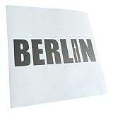 Kiwistar - Autoaufkleber - Berlin Schriftzug Aufkleber für Auto, Laptop, Fahrrad, LKW, Motorrad Mehrfarbig JDM Decal Racing