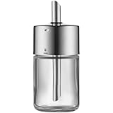 WMF Barista Zuckerstreuer 240g, Glas, Zuckerspender, Cromargan Edelstahl poliert, ideal für weißer/brauner Zucker, Kakao oder auch als Gewü