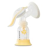Medela Harmony Handmilchpumpe – Kompaktes Schweizer Design – Manuelle Milchpumpe mit PersonaFit Flex Brusthauben und 2-Phase-Expression-Technolog