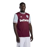 Umbro West Ham United FC Heimtrikot für Herren, 24/25, Weinrot / Himmelblau, S