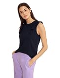 Street One Damen Top mit Volants deep blue 36