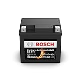 Bosch FA111 - AGM-Motorradbatterie - 12V 70A 4Ah - Geeignet für Motorräder, Motorräder, Enduros, Roller, Quads, Jetskis - Kompatibel M6004, BTX5L-BS, BTX5L