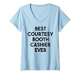 Damen Die beste kostenlose Kasse aller Zeiten T-Shirt mit V