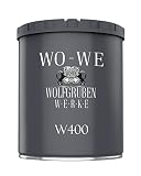 WO-WE Bootslack Bootsfarbe Holzlack Parkettlack Yachtlack für Holz, Metall MATT Anthrazitgrau - 750
