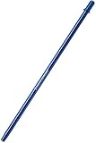 Kaya Aluslim Aluminium Mundstück 37cm lang Wasserpfeifen Zubehör für alle gängigen Silikonschläuche (Blau)