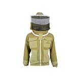 Imkerjacke Premium mit Atmungsnetz S M L XL XXL Atmungsaktiv Stichfest Leicht Imkerei Bienen Insekten Insektenstiche, L · b