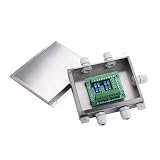 Wägezelle Digitale Anschlussdose, Einstellbare Spannung, 6-Draht-Edelstahl For Waage, Digitale Anschlussdose Aus Edelstahl Wägesensor zur Kraftmessung(Analog 8 wire)