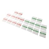 Desiumite pH-Messgerät, Kalibrierlösung, Pufferpulver 4,01, 6,86, 9,18 für Standard-pH-Tester, Genauigkeit ± 0,01 pH-Einheit bei 25 °C, kompatibel mit allen elektronischen Geräten (20 Stück)