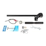 PCP-Luftpumpe, 3-stufige PCP-Handpumpe, 4500 Psi Hochdruck-Luftpumpe mit Manometer, Mehrzweck-Luftpistolenpumpe, Edelstahl-PCP-Luftgewehrpumpe für PCP, Paintball-Luftp