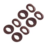 WATIIFUFU 4 Paare Kopfhörer Silikon Ohr Hut Ohrstöpsel Für Drahtlose Kopfhörer Kabellose Kopfhörer Tipps Kabelloser Kopfhörer Tipps Für Ohrhörer Kopfhörerabdeckungen Brown Kieselg