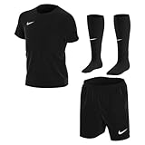 Nike Kinder Trikot Set Dry Park 20, Black/Black/White, XL, CD2244-010