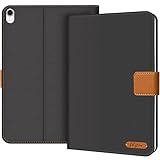 Verco Hülle für iPad Mini 6 Generation, Schutzhülle Tablet Tasche Standfunktion Cover für iPad Mini 8.3 Zoll [6. Generation], Schw