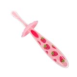 VALICLUD Zahnbürste Kleinkind Babys Geformt Früherzahnbürste Erste Faltbare Reisezahnbürste Tragbare Zahnbürste Babyzahnbürste Für Den Haushalt Rosa Silikon in Leb