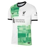 NIKE LFC DF STAD AW T-Shirt White/Green Spark/Black M