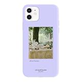 La Coque Francaise – Schutzhülle aus Flüssigsilikon, kompatibel mit iPhone 11, weicher Schutz, sehr strapazierfähig, dünn und transparent, Rückseitenschutz, S