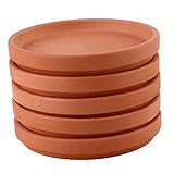 BESPORTBLE 5 Stück Blumentopf Unterlage Flacher Blumentopf Blumen Tropfschale Pflanzen Untertasse Große Töpfe Für Pflanzen Rundes Blumentopf Tablett Für Den Außenbereich Pflanzgefäß