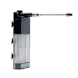 Dennerle Corner Filter 40 - Innenfilter für Aquarien von 10-40 Liter | Leistungsstark, leise & kompak