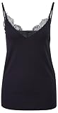 Satin Top mit Sp