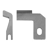 Nähwelt Flach Obermesser und Untermesser im Set für Bernina L450 / L460 (Originalersatzteile von Bernina)
