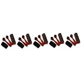 SOLUSTRE 5 Sätze Schuhbürstenpaket lederbürste polierbürste schuhputzbürste Schuhwaschbürste Stiefelbürste aus Rosshaar Bürste für Schuh Schuhbürste zum Stiefelpolitur-Kit hö