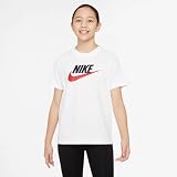Nike Shirt K NSW Tee Futura Hbr, White, FZ5178-100, S
