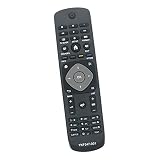 ALLIMITY Fernbedienung Ersetzen für Philips HD Ready TV 32PHT4001/05 24PFS4022/12 24PHT4022/24 24PHH4000/88 43PFT4001/05 32PHT4001 24PFS4022 24PHT4022 24PHH4000 43PFT4001 32PHS5525 43PHS5525