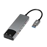 USB-Soundschnittstellen, externe Soundkarte mit Mikrofonen in Line, SPDIF optisch für professionelle Klangbearbeitung