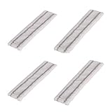4 Stück 7 cm x 27,5 cm Mikrofasertücher für WV1 WV50 WV75 Fensterreinigungsmaschine prak