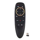 DollaTek PC-Fernbedienung Air Mouse 2,4-GHz-Funkfernbedienung mit Sprachgyroskopfunktion für Google Android TV Box Smart TV PC HTPC Raspberry Laptop