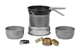Trangia Campingkocher 27-3 aus eloxiertem Aluminium und Pfanne 2019