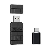 Mcbazel Wireless 8 Bit USB Adapter 2 with OTG Adapter Accessory Compatible with OLED Switch/NS Switch/PS5/PS4/PC/Raspberry