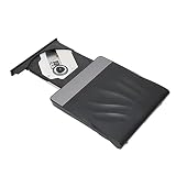 Yctze Externer DVD-Laufwerk mit USB3.0- und Typ-UAL-Anschlüssen, Hochgeschwindigkeits-Slim-Design und Niedrigem CD/DVD (Blueray Burn)