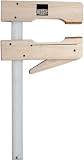 BESSEY Kle mmzwinge Holz-Kle mmy HKL20, Spannweite 200 mm Ausladung 110 mm, Presskorkauflagen für schonendes Spannen, Gewicht 0,32 Kg