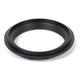 BGTJKUJY 49 52 55 58 62 67 72 77-mm-Makro-Umkehrobjektiv-Adapterring, for Canon EOS EF-Mount-Kamerazubehör(62mm for Canon)