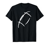 American Football Spieler Und Fan Gear Co - Herren Unisex T-Shirt, Schwarz, S, Klassische Passform, Halbarm, T-Shirt, Football-T-Shirt, American Football, Herb