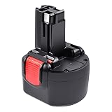 Tecmana 9.6V 4.8Ah Ersatzakku für Bosch 9.6V PSR 960 BAT048 BAT100 BAT119 PSR960 2607335461 2607335272 GSR 9.6VE-2 GSR 9.6-2