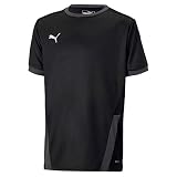 PUMA Jungen Teamgoal 23 Jersey Jr T-shirt, Puma Black-asphalt, 152 EU