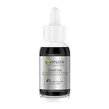Garnier PureActive AHA + BHA Charcoal Anti-Unreinheiten Serum - Mit Holzkohle - 30