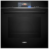 Siemens HS758G3B1 iQ700, Einbau-Dampfbackofen, 60 cm, Made in Germany, cookControl Pro alle Gerichte optimal zubereitet, Dampfgaren Plus schnell und gesund kochen, Bratenthermometer Plus, Home C