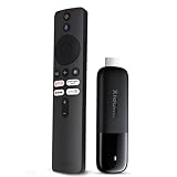 Xiaomi TV Stick 4K (2nd Gen), Mi Streaming-Stick Kompatibel mit Google TV, Google Cast, Sprachfernbedienung, Unterstützt Wi-Fi 6, HDR10, Dolby Vision, Dolby Atmos und DTS:X,