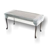 Luftpolsterfolie selbstklebend mit 10 mm Noppen aus Kunststoff, transparent, 100 my stark, 60 cm breit, 150 m lang, 2 Rolle(n)